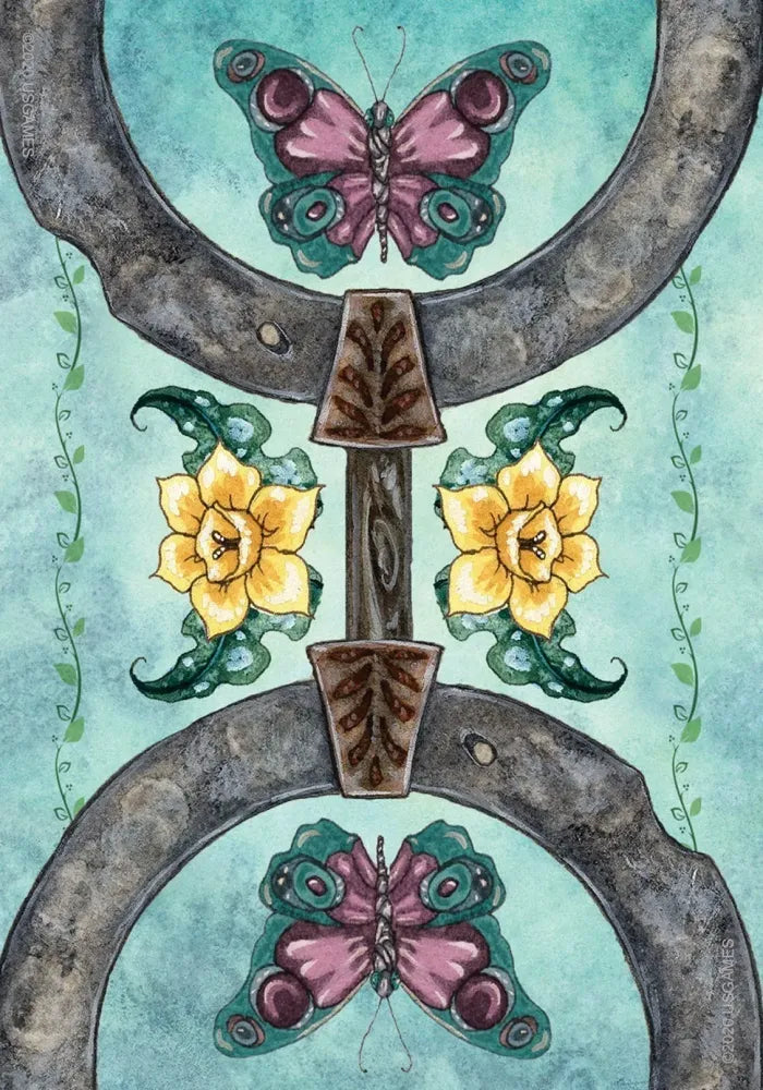 Fairy Wisdom Oracle - Back of Card