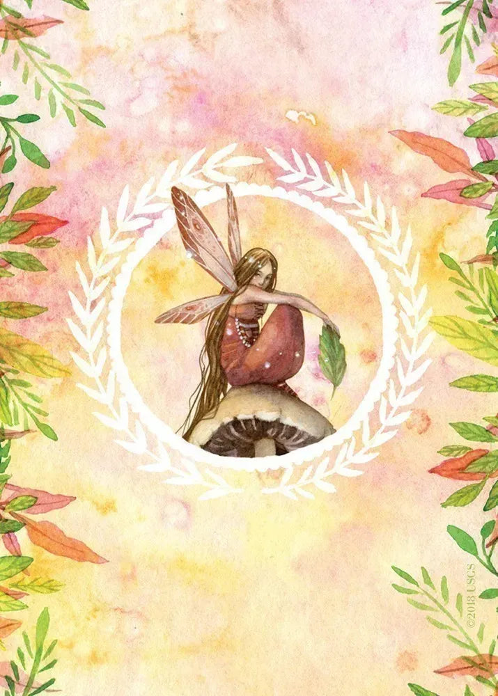 Find Your Light Oracle - Back of Card