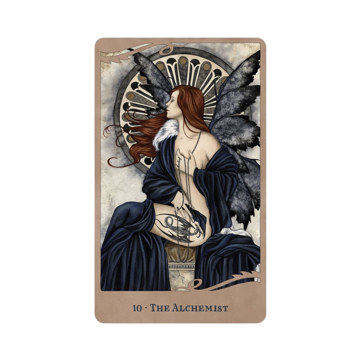 For the Love of Dragons Oracle - For the Love of Dragons Oracle Card 10 - The Alchemist