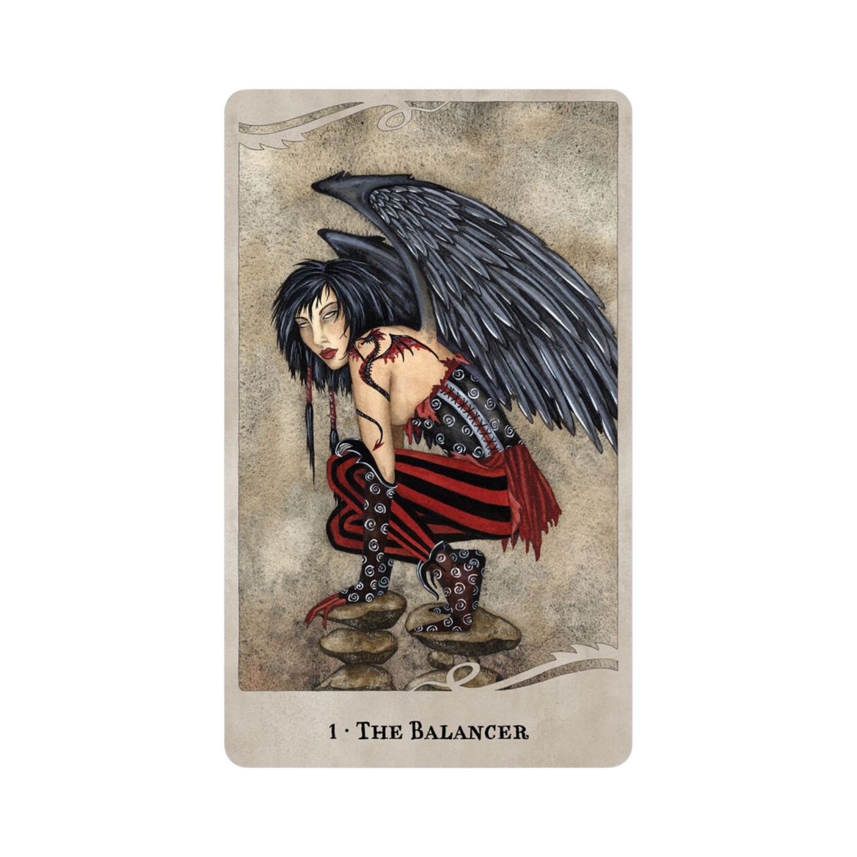 For the Love of Dragons Oracle - For the Love of Dragons Oracle Card 1 - The Balancer