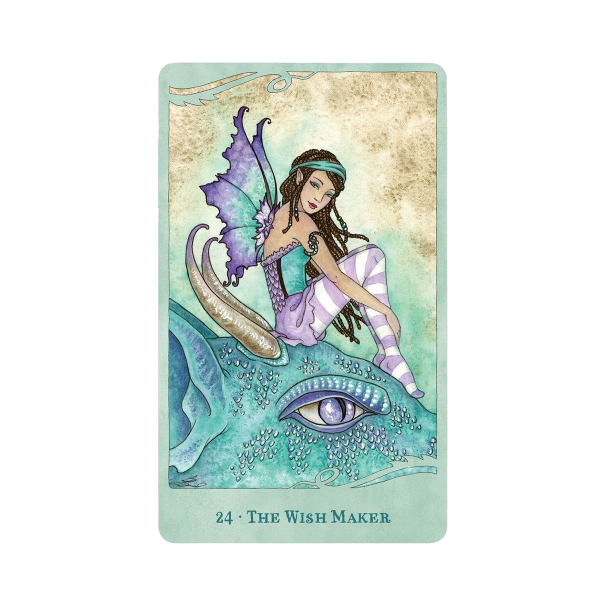 For the Love of Dragons Oracle - For the Love of Dragons Oracle Card 24 - The Wish Maker