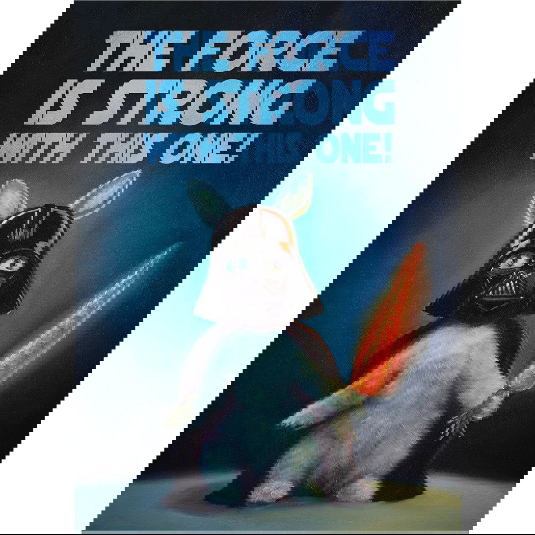 Force is Strong Greeting Card -