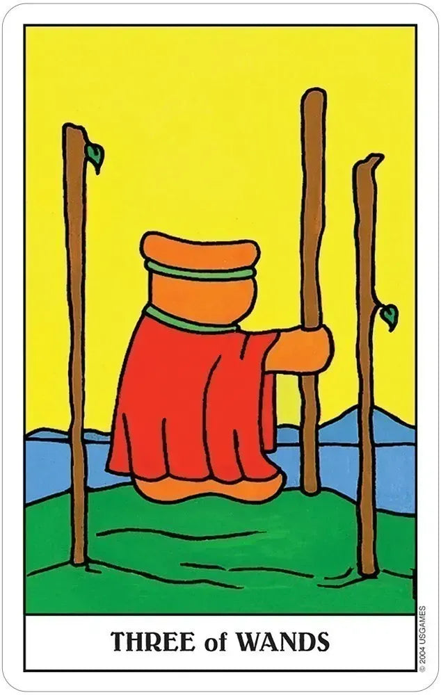 Gummy Bear Tarot - 3 of Wands
