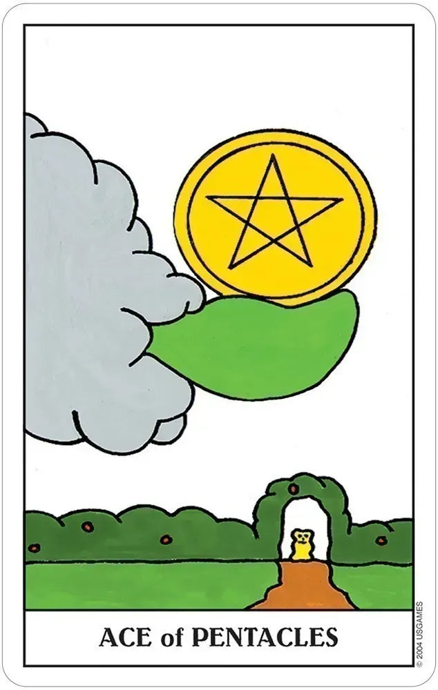 Gummy Bear Tarot - Ace of Pentacles