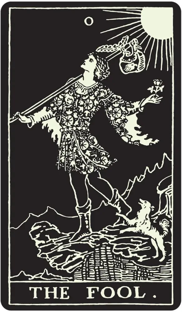 Glow in the Dark Tarot Deck - The Fool