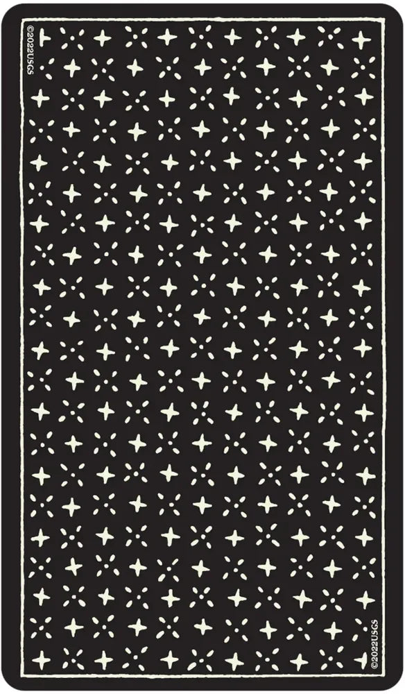 Glow in the Dark Tarot Deck - Back of Card
