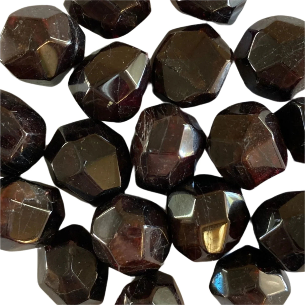 Garnet Polished Faceted Tumbled