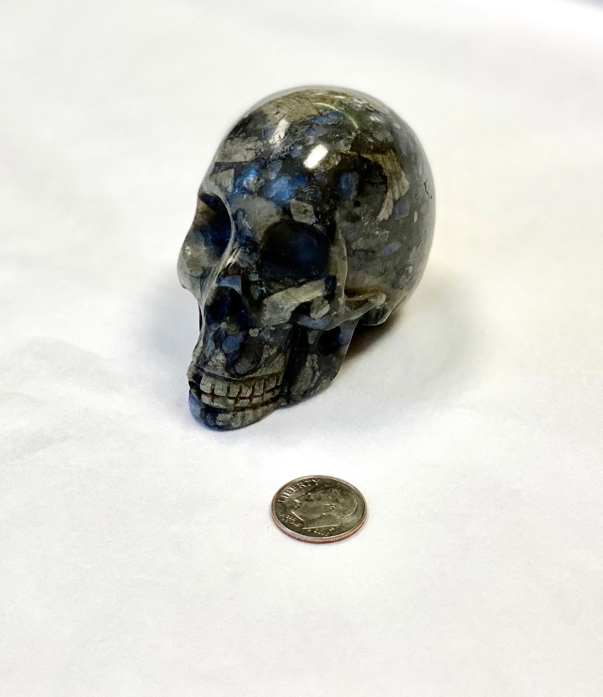 Gemstone Skull 3" -