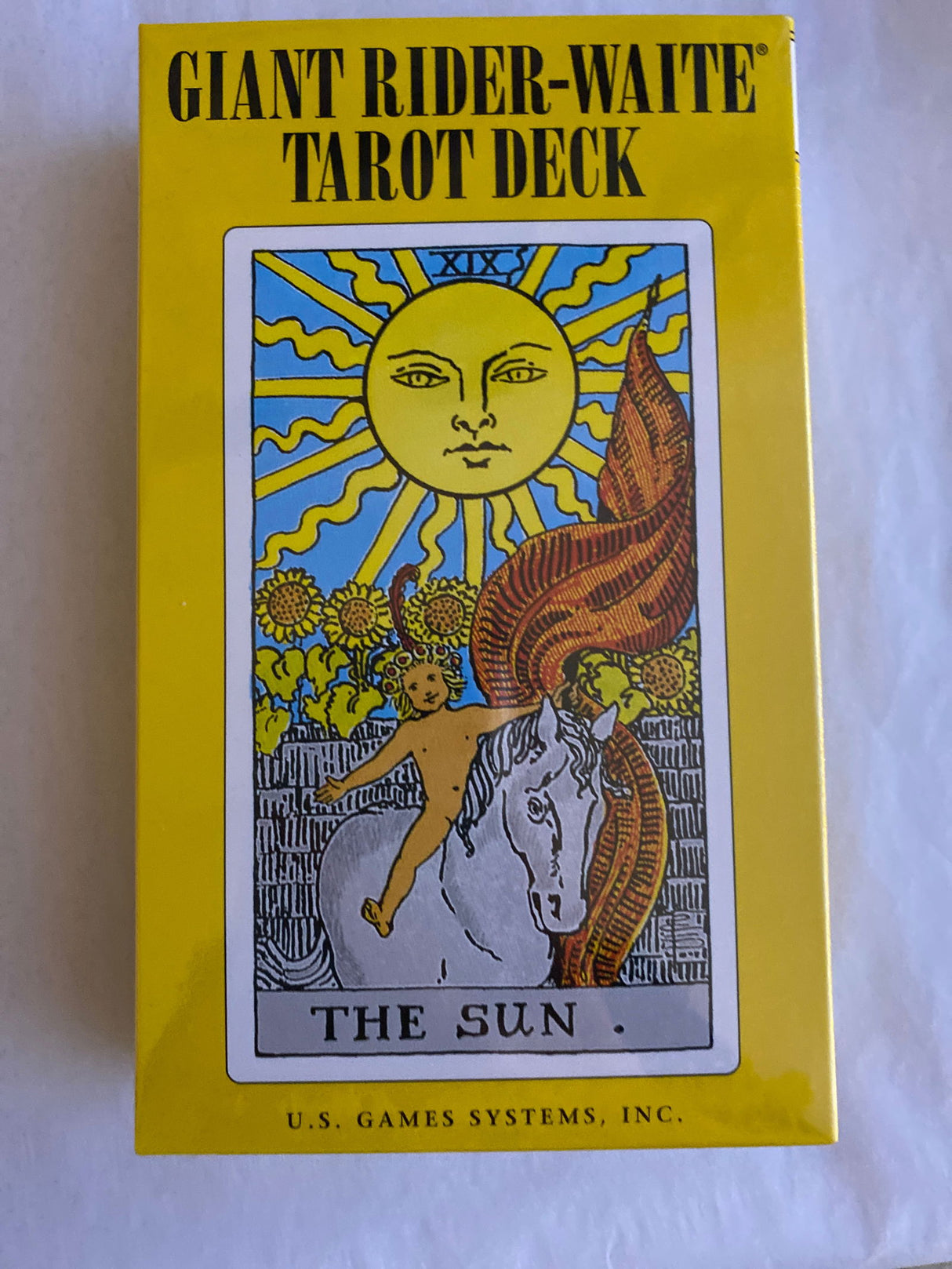 Giant Rider Waite Tarot Deck -