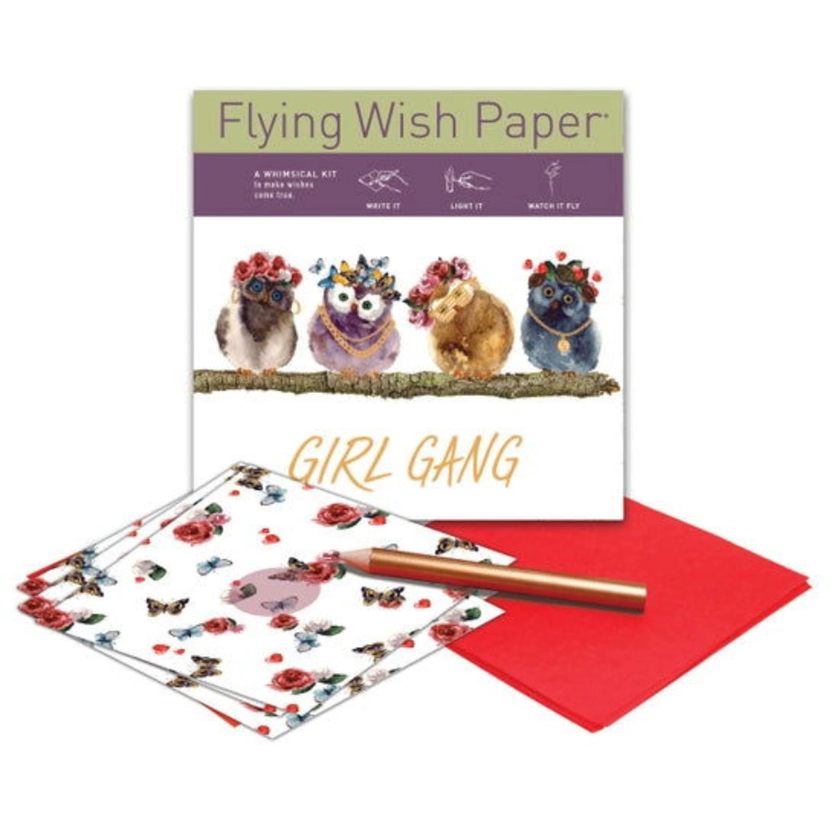Girl Gang Flying Wish Paper