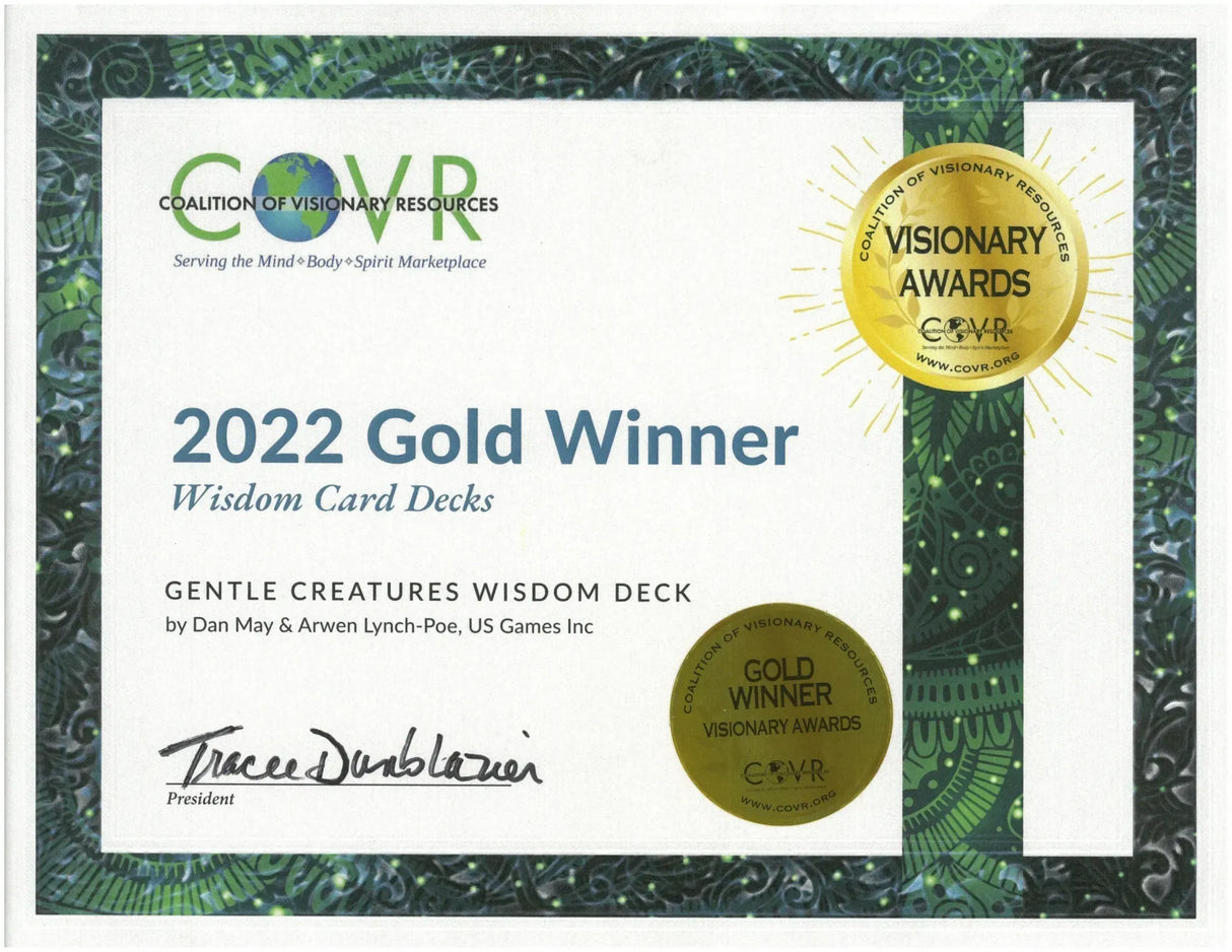 Gentle Creature Wisdom Oracle - Covr 2022 Gold Wineer
