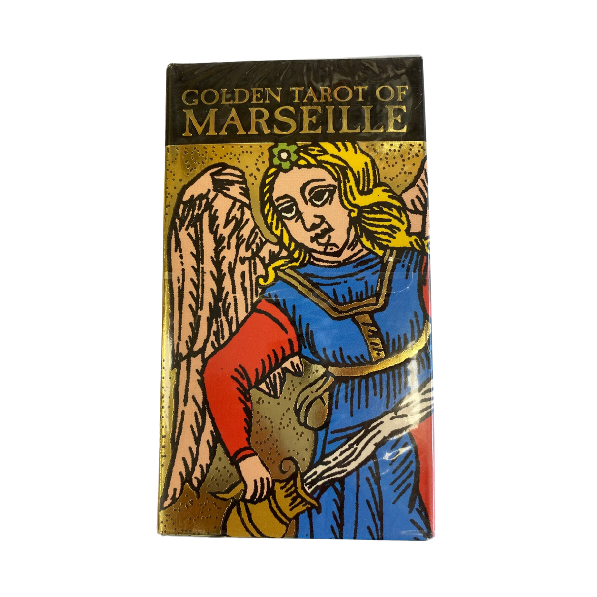 Golden Tarot of Marseille - Golden Tarot of Marseille deck cover 2