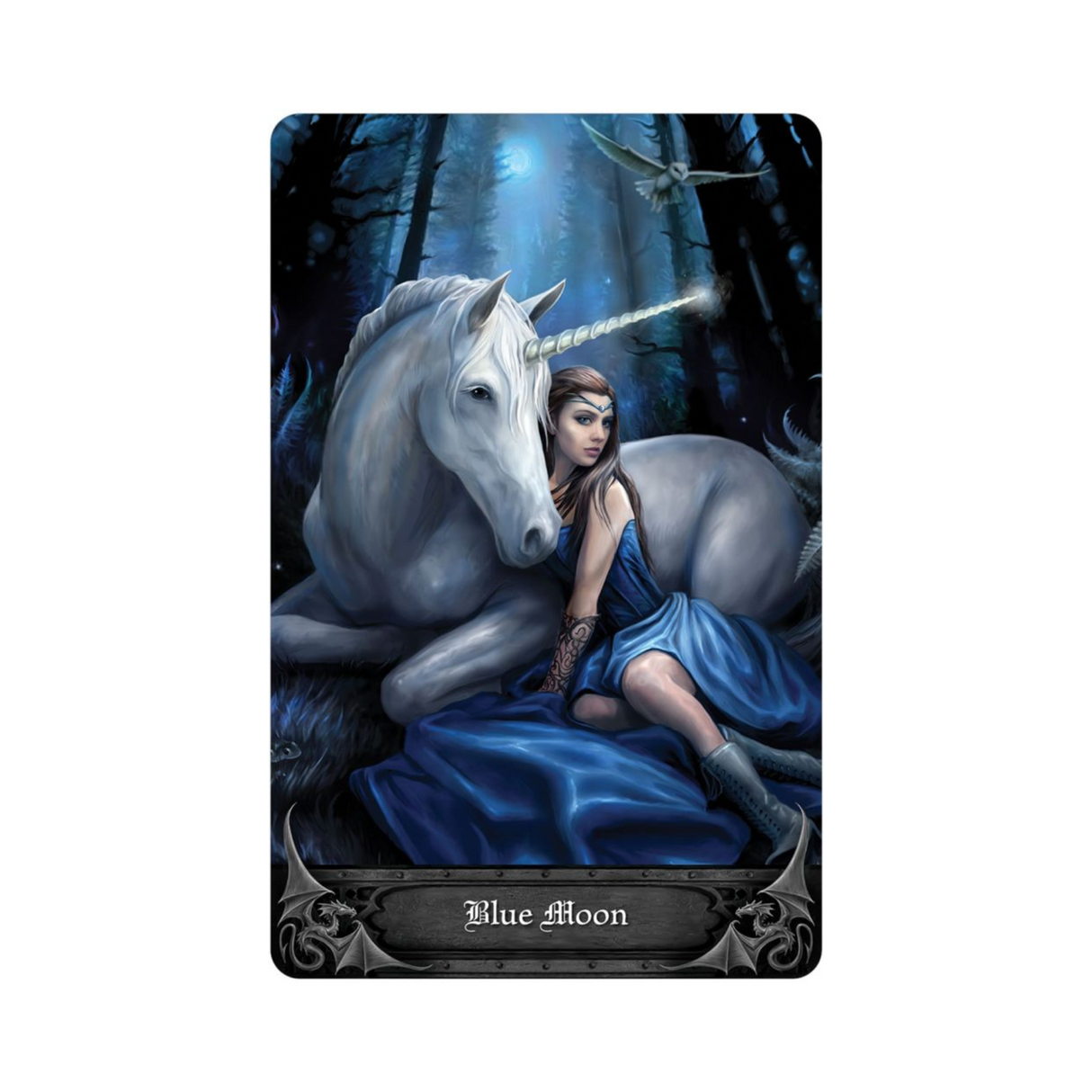 Gothic Oracle Cards - Gothic Oracle Card - Blue Moon