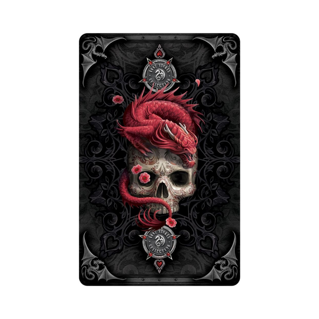 Gothic Oracle Cards - Gothic Oracle Card back grpahics