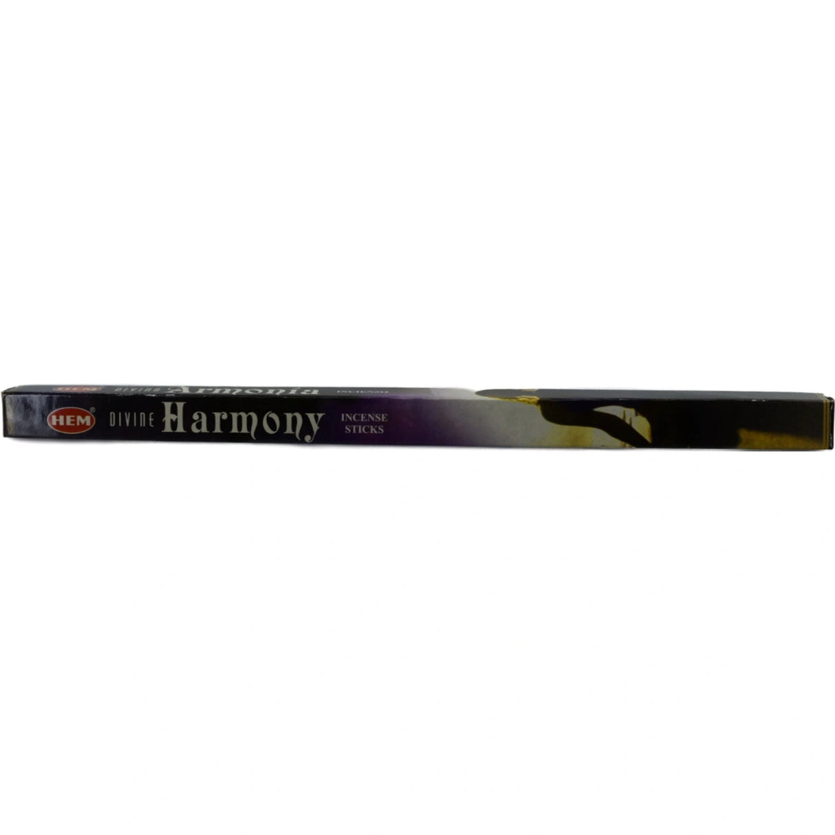 Hem Divine Harmony Incense Sticks in a purple box.