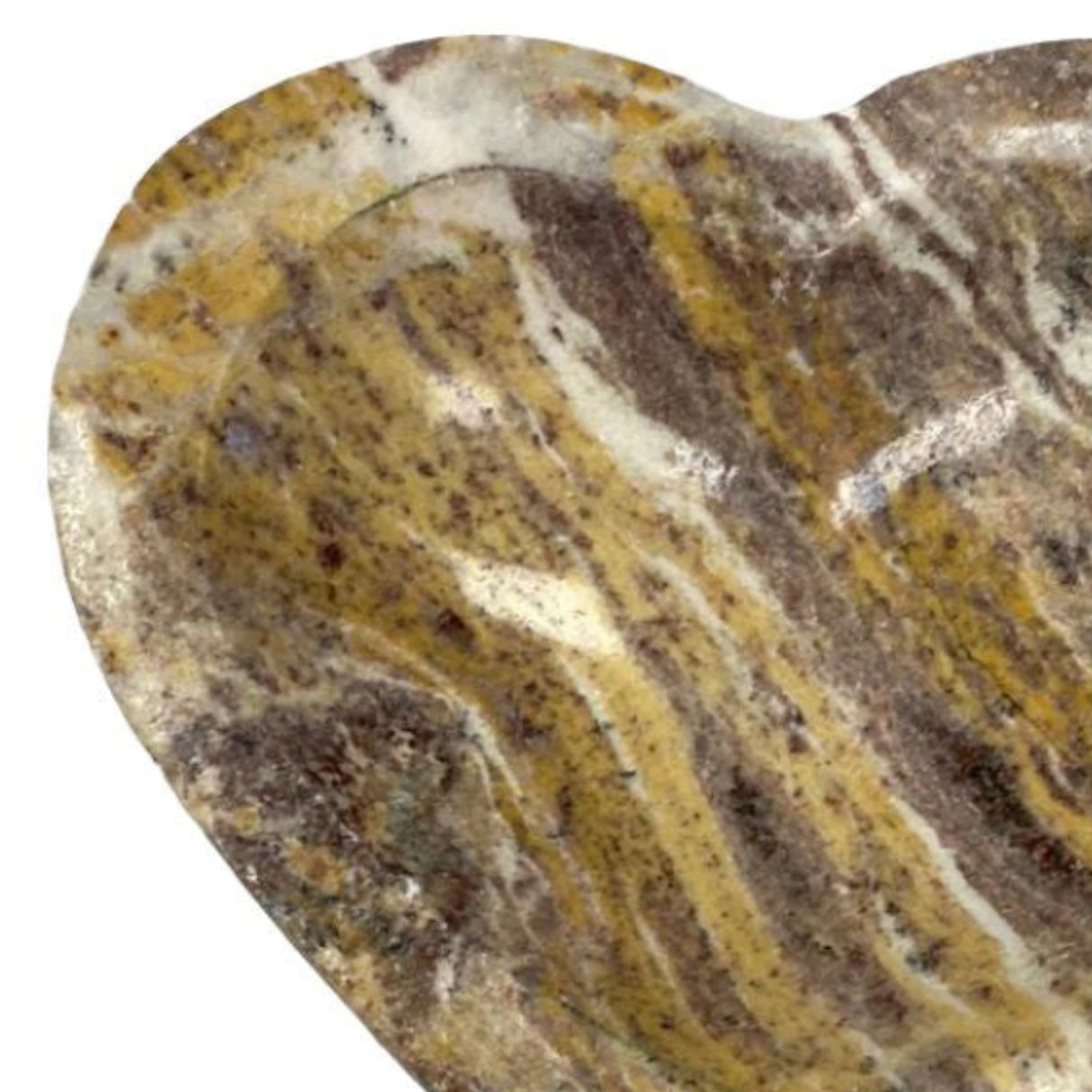 Heart Shaped Stone Bowl