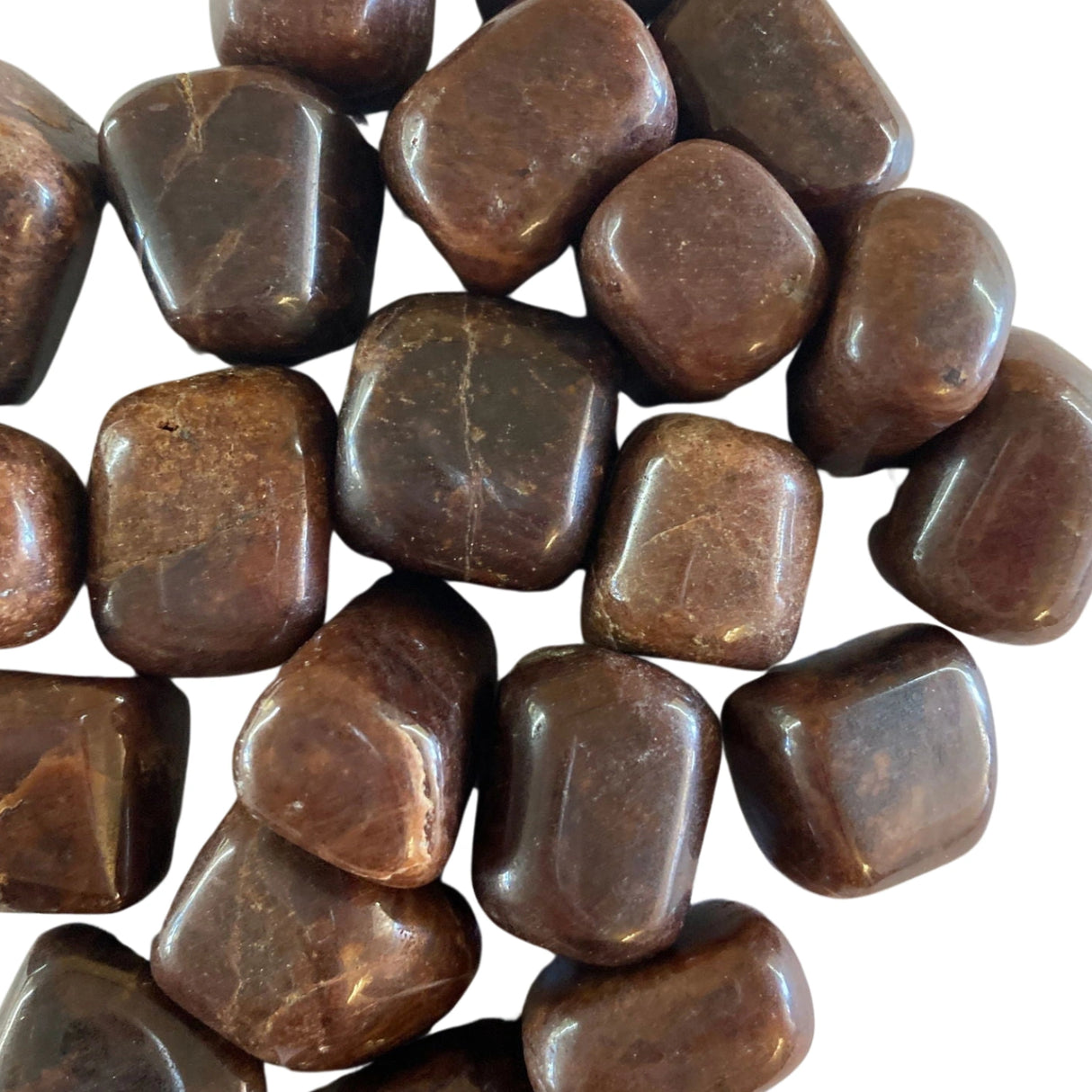 Hessonite Garnet Tumbled