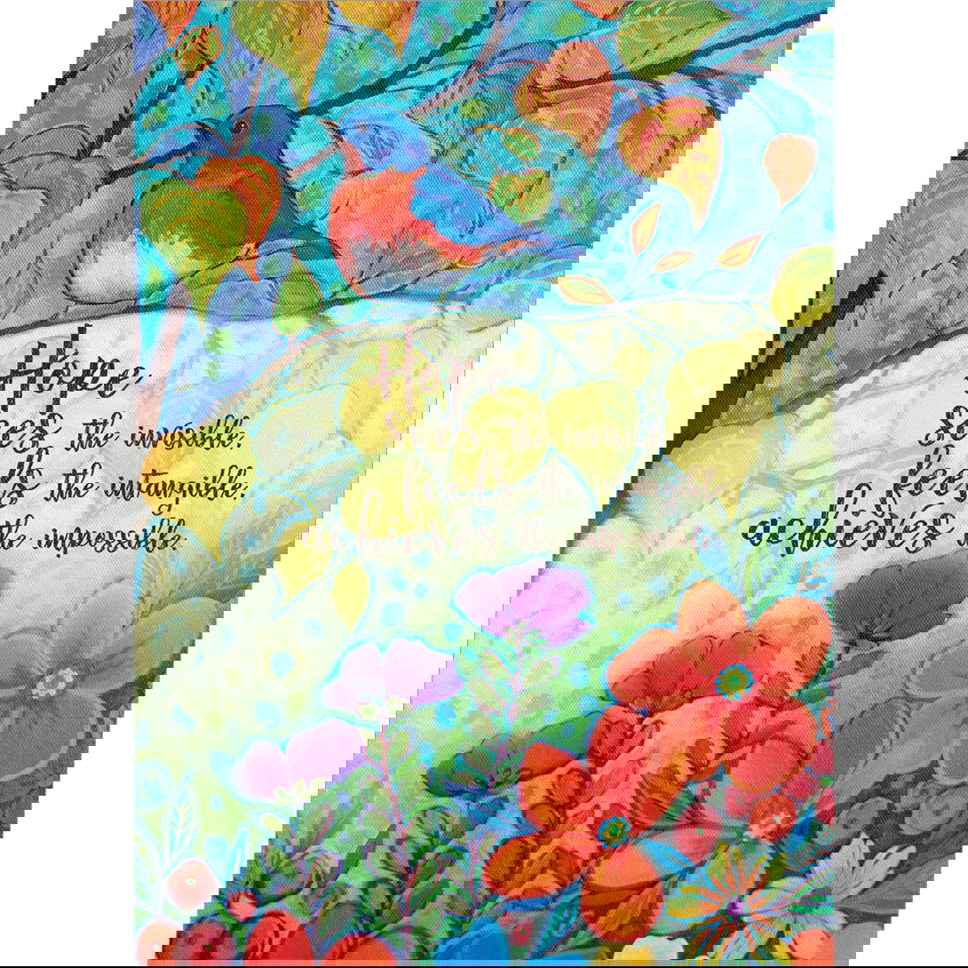 Hopeful Bird Greeting Card -