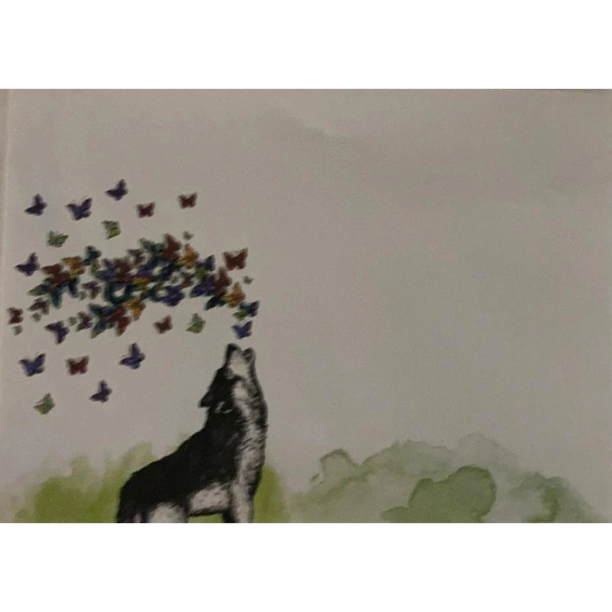Howl with Joy Greeting Cards