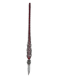 Thin glass pen with a re core