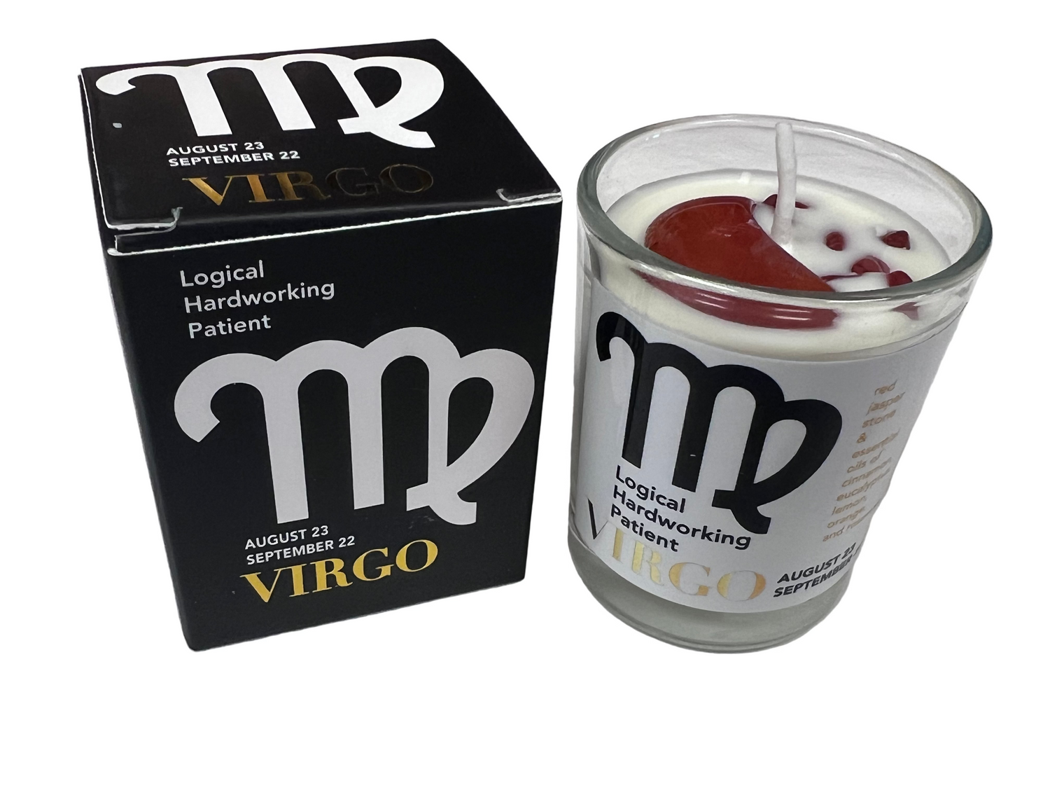 Virgo Zodiac Votive Candle
