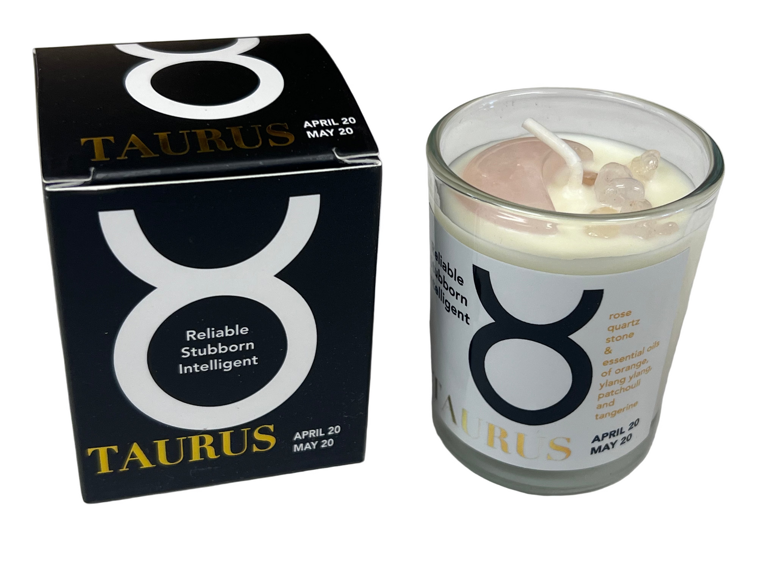 Taurus Zodiac Votive Candle