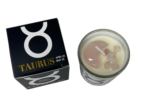 Taurus Zodiac Votive Candle