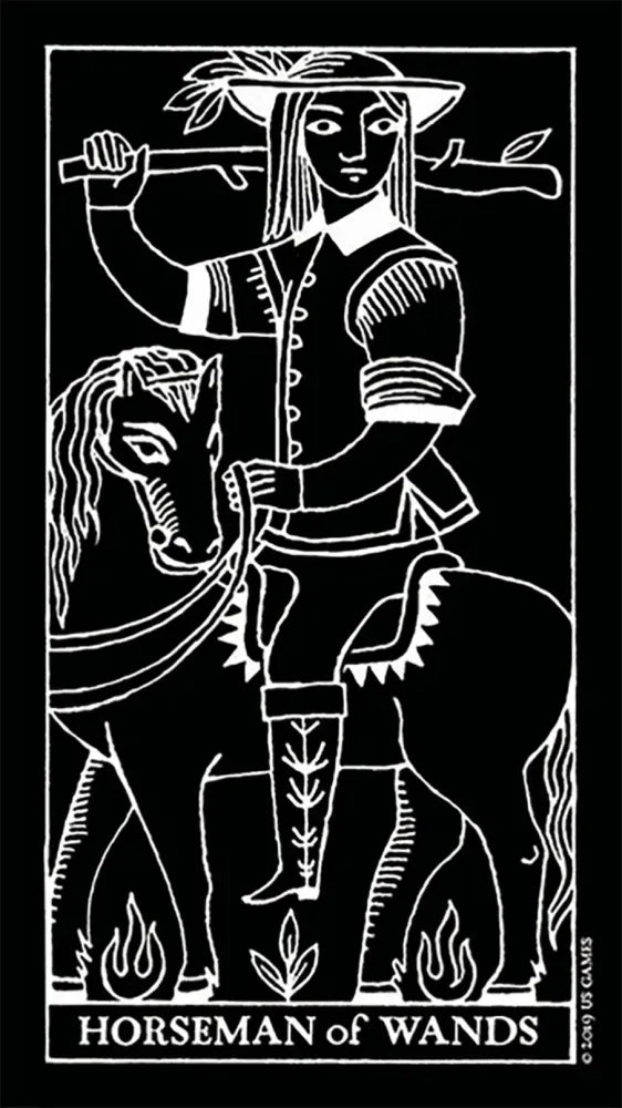Inversion Tarot - Horseman of Wands