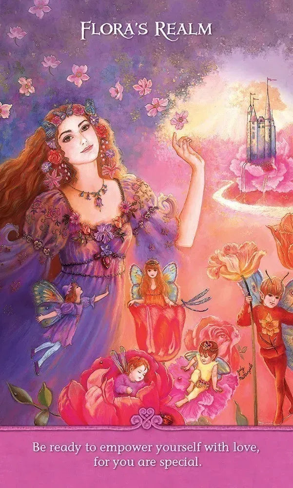 Inspirational Wisdom from Angels & Fairies Oracle - Flora's