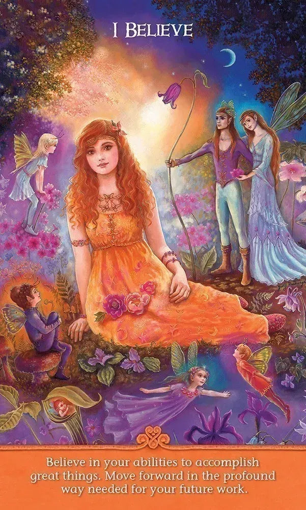 Inspirational Wisdom from Angels & Fairies Oracle - Believe
