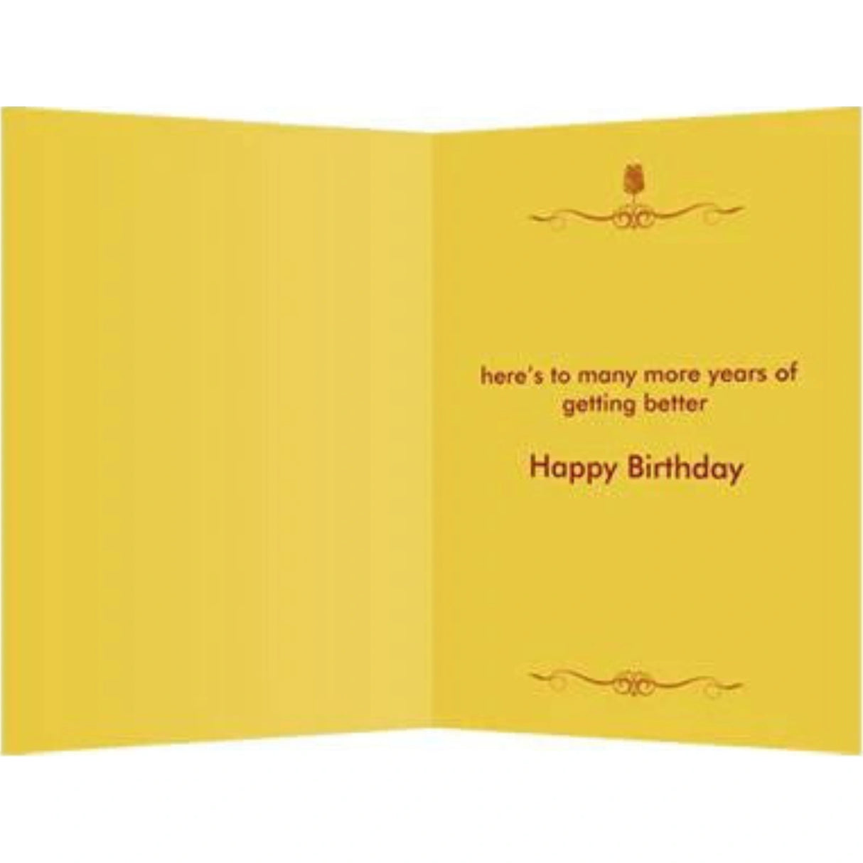Improved With Wine Greeting Card