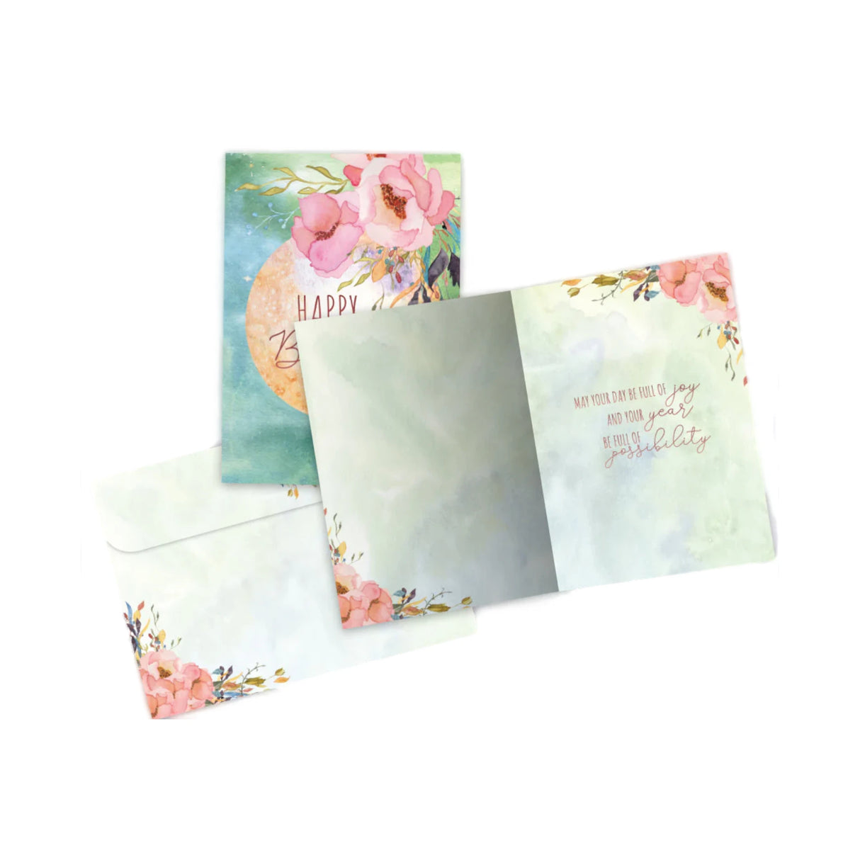 Joy birthday card may your day be full of joy and your year possibility