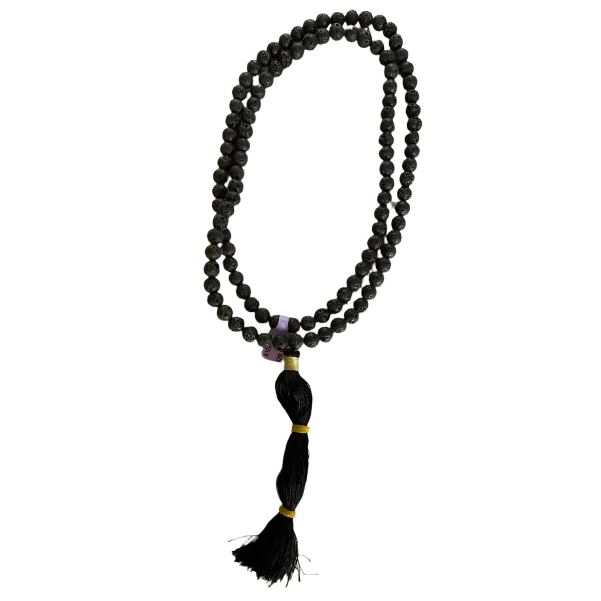 Lava Mala - Lava Mala -Black beads strung together Otha. black tassle