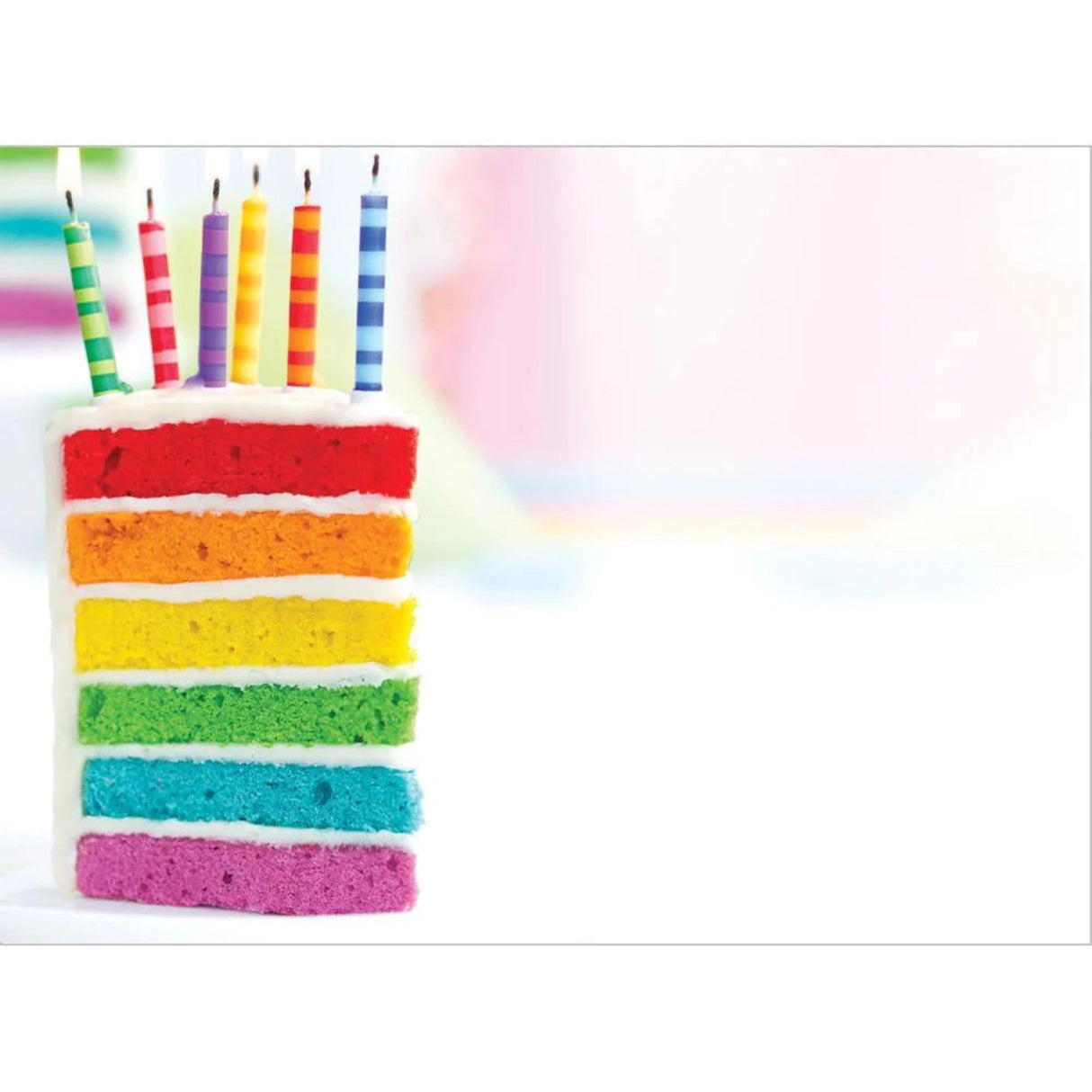 Layers of Happy Birthday Greeting Card