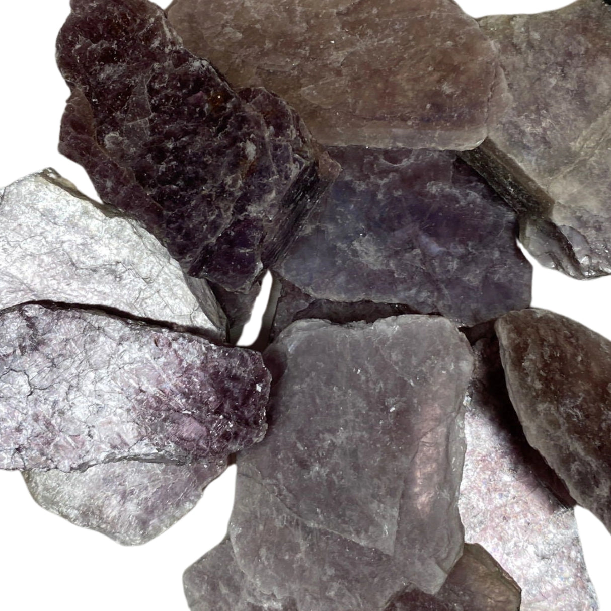 Lepidolite Slabs sm Tumbled