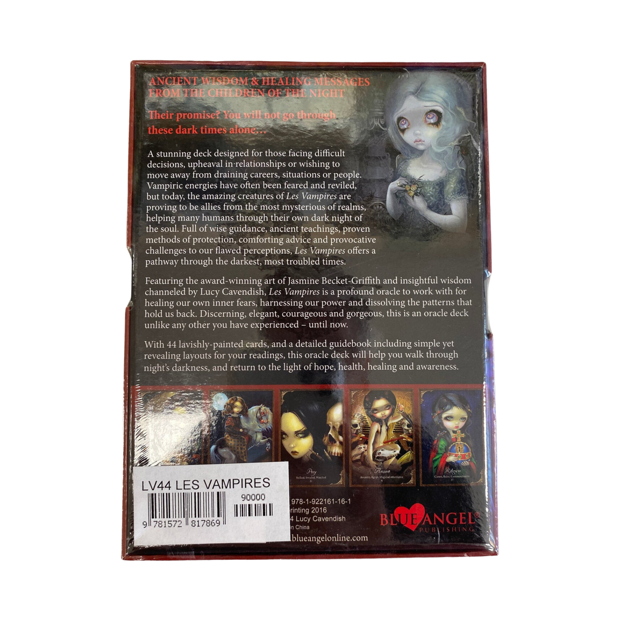 Les Vampires Oracle - Les Vampires Oracle deck back cover