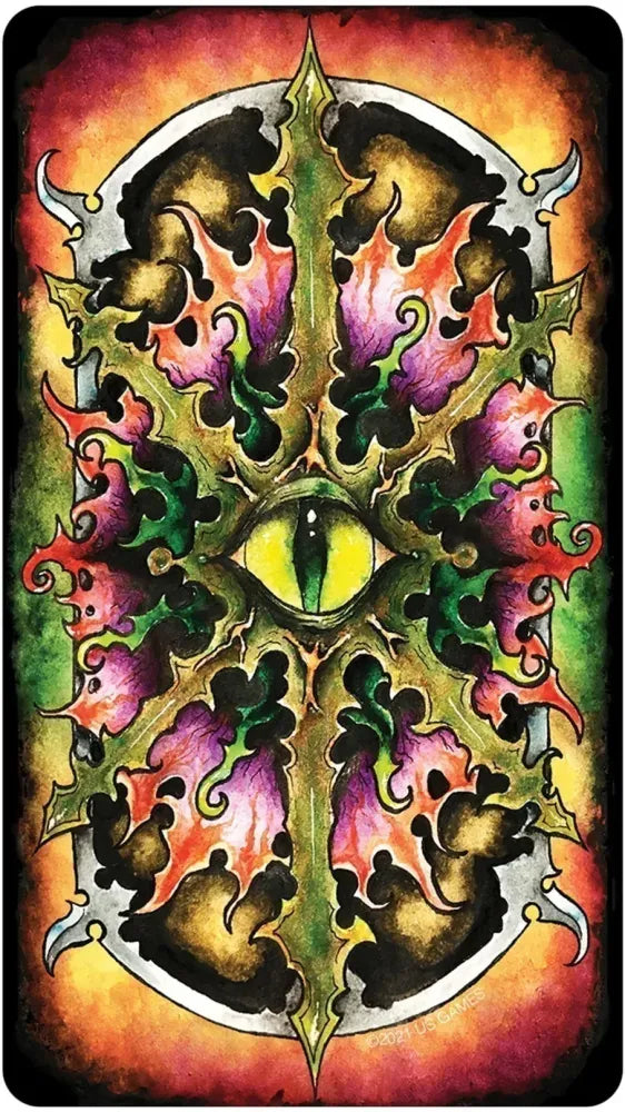 Malefique Lenormand - Back of Card