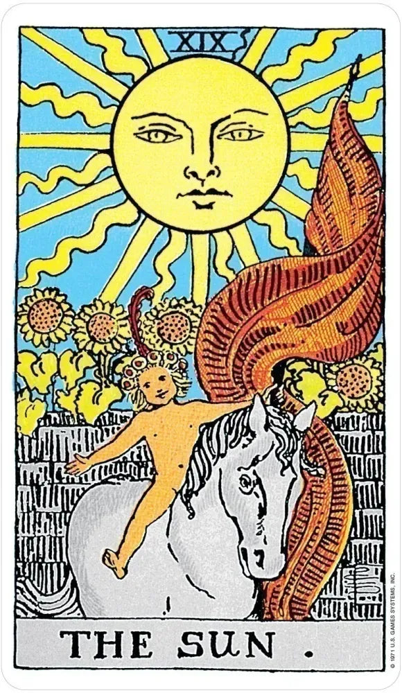 The Rider Tarot Deck - The Sun