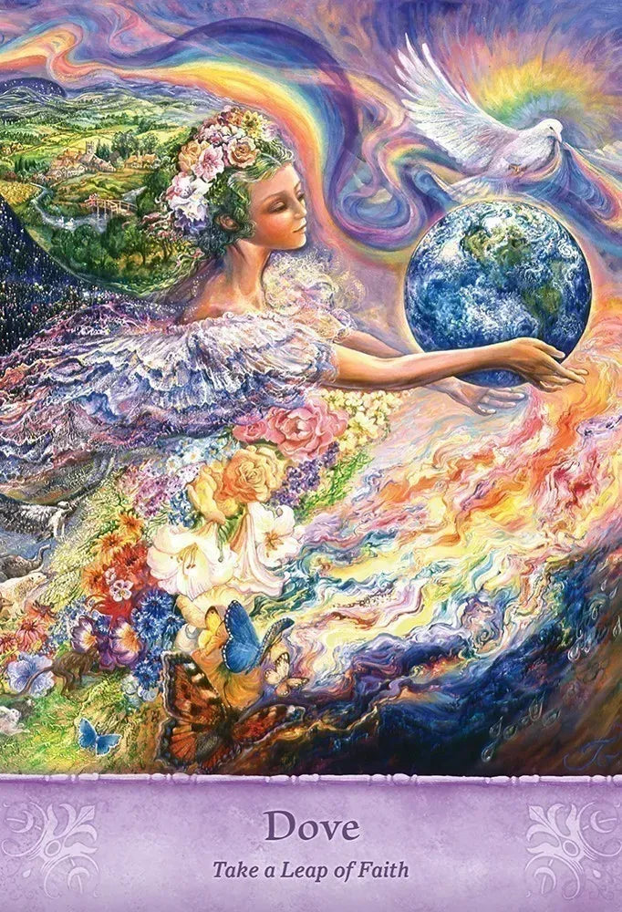 Mystical Wisdom Oracle Cards - Dove