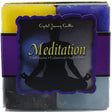 Meditation Candle Set with yellow, blue, green, and purple candles.