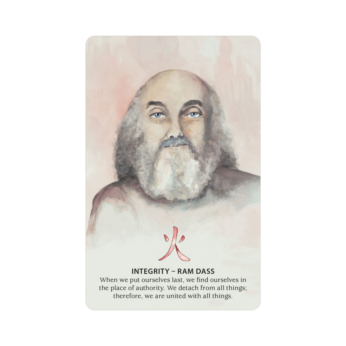 Nature Quest Oracle - Nature Quest Oracle Card Integrity - Ram Dass