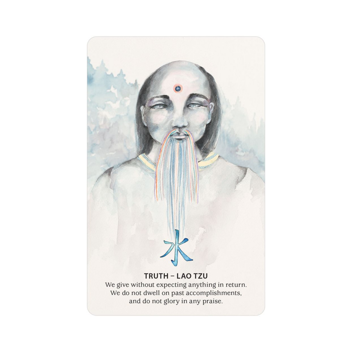 Nature Quest Oracle - Nature Quest Oracle Card Truth - Lao Tzu
