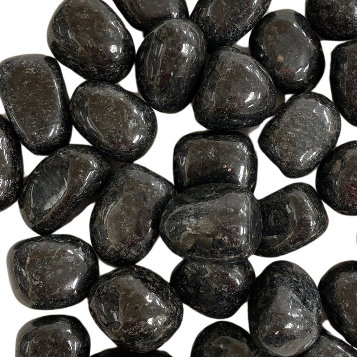 Nuummite Tumbled