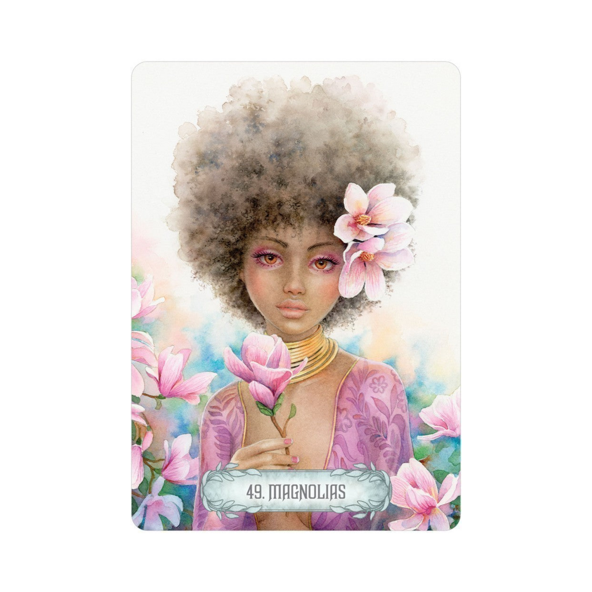 Oracle of Light & Dreams - Oracle of Light & Dreams card 49 Magnolias