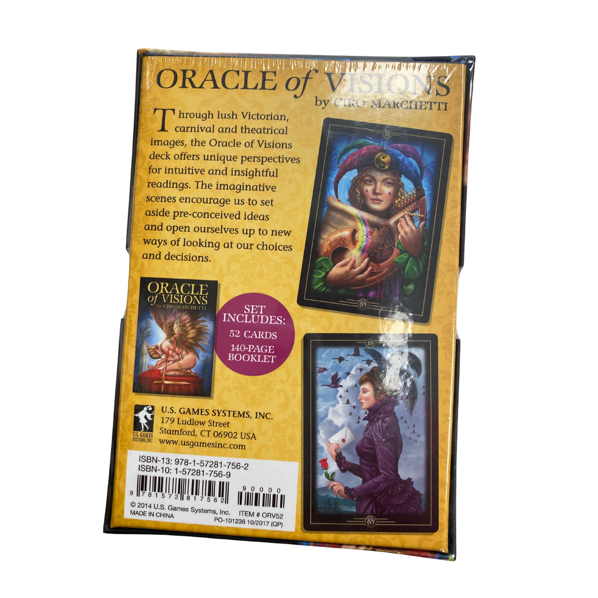 Oracle of Visions - Oracle of Visions deck back cover