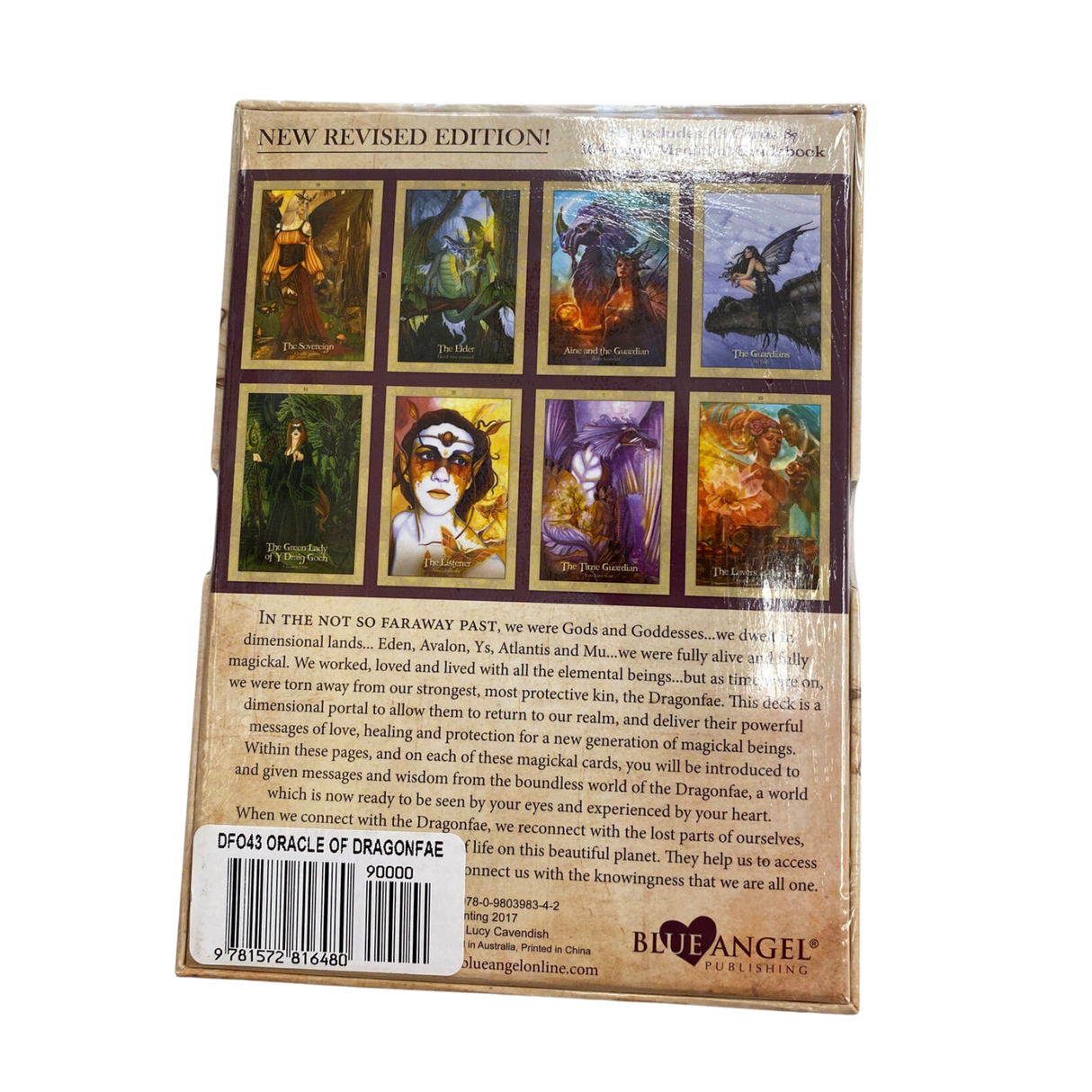 Oracle of the Dragonfae - Oracle of the Dragonfae back cover