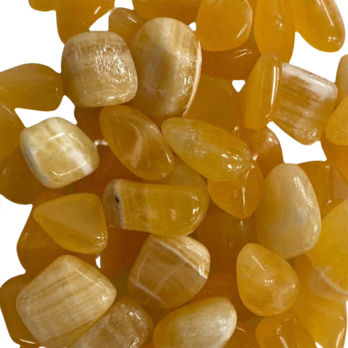 Orange Calcite Tumbled