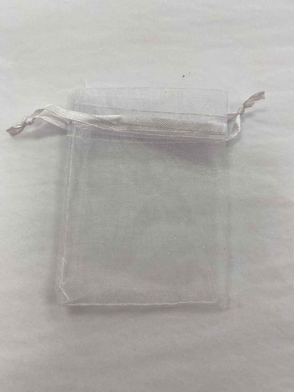 Organza Bags sm - white