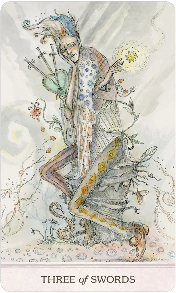 Phantasma Tarot - Three of Swords