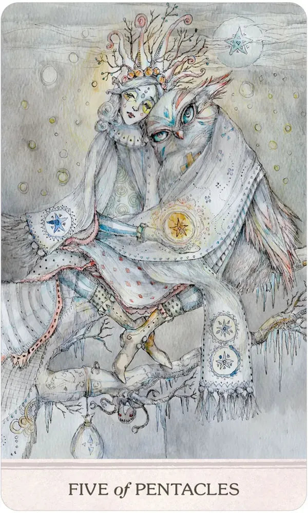 Phantasma Tarot - Five of Pentacles